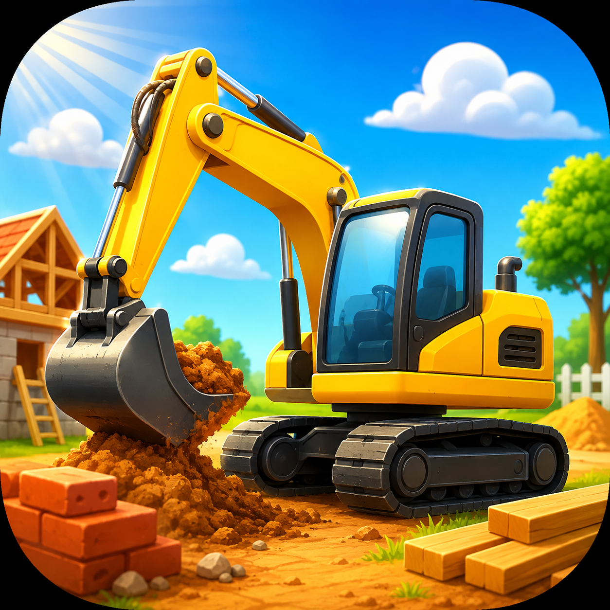 House Builder Game app icon