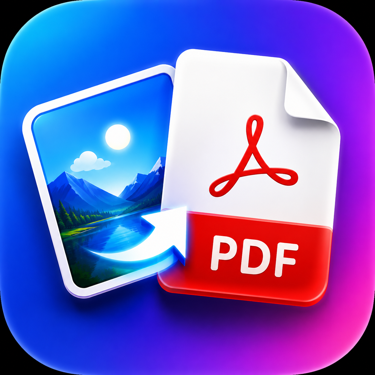 Image To PDF app icon